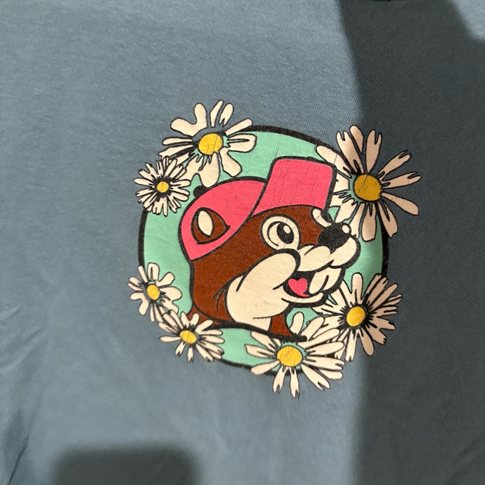 Buc-ee's Honey Bees & Buc-ee's Please blue‎ t shirt Women's SMALL - Picture 4 of 5